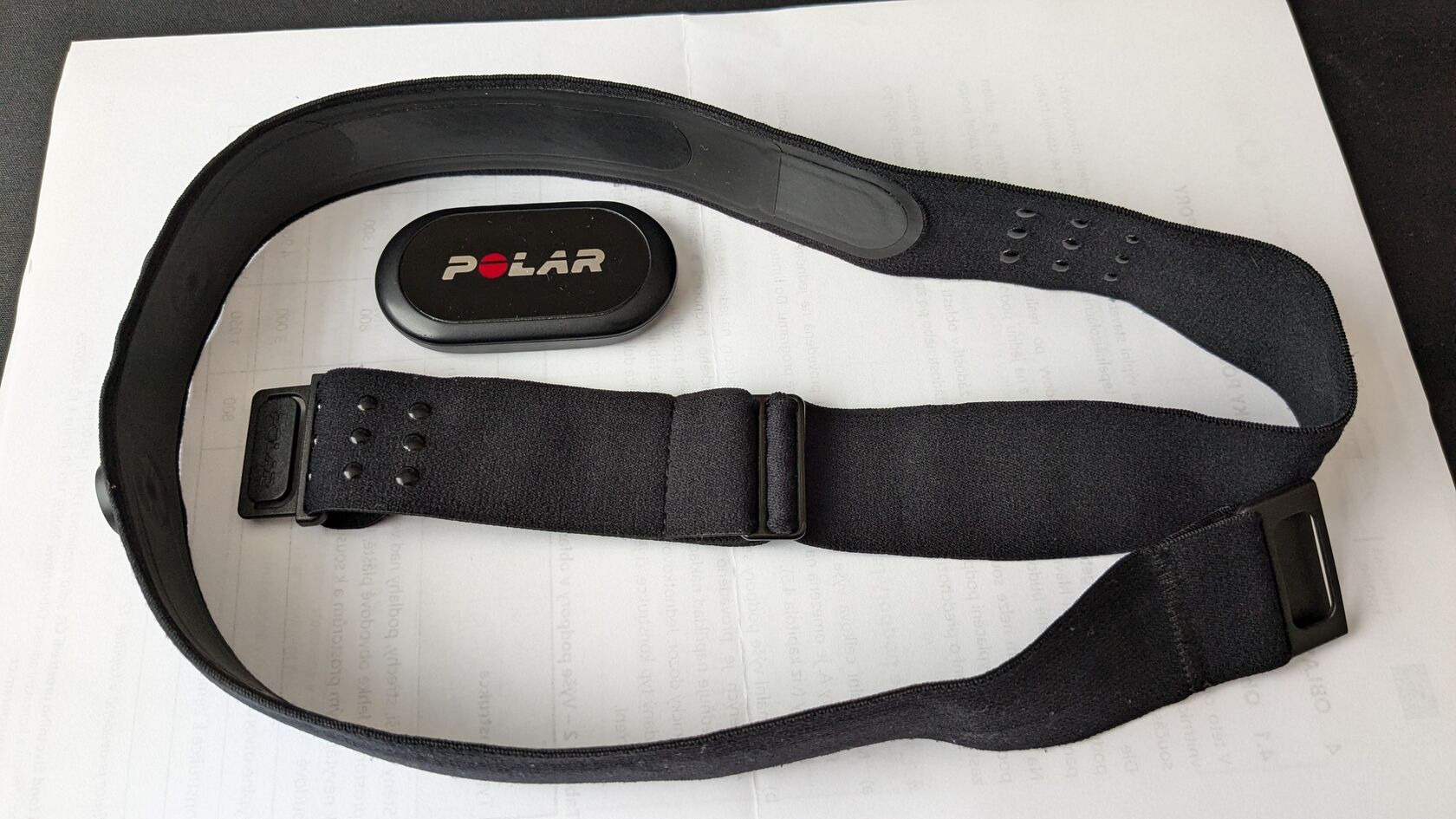 POLAR H10+ hrudní snímač TF, černý, M-XXL