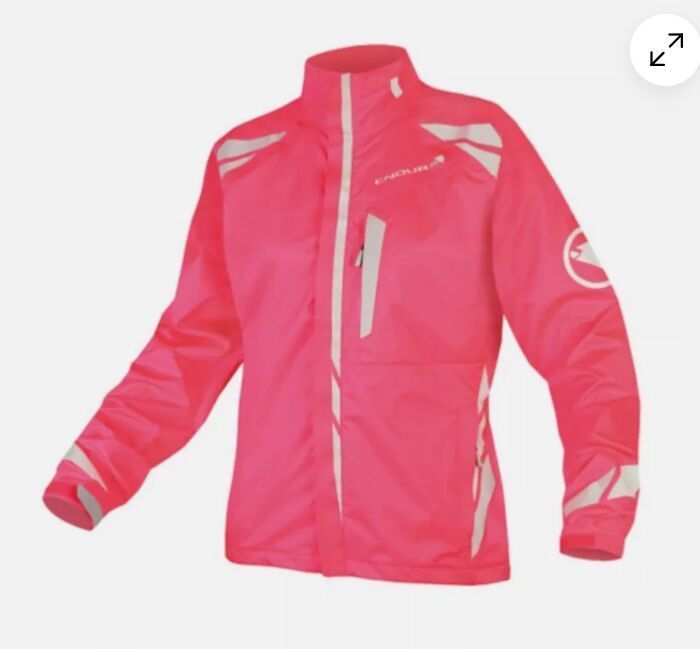 Bunda Endura Luminite II pink velikost S