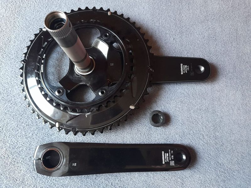 Nové nejeté kliky Shimano Dura Ace 175 - 52/36