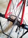 2x Karbon silniční kola + Fulcrum Racing 1 alu, klasické, ořech Shimano, rychloupínâky