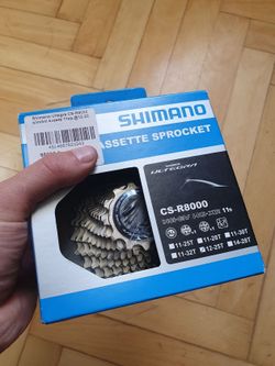 Nová kazeta Shimano Ultegra CS-R8000 11s 12-25