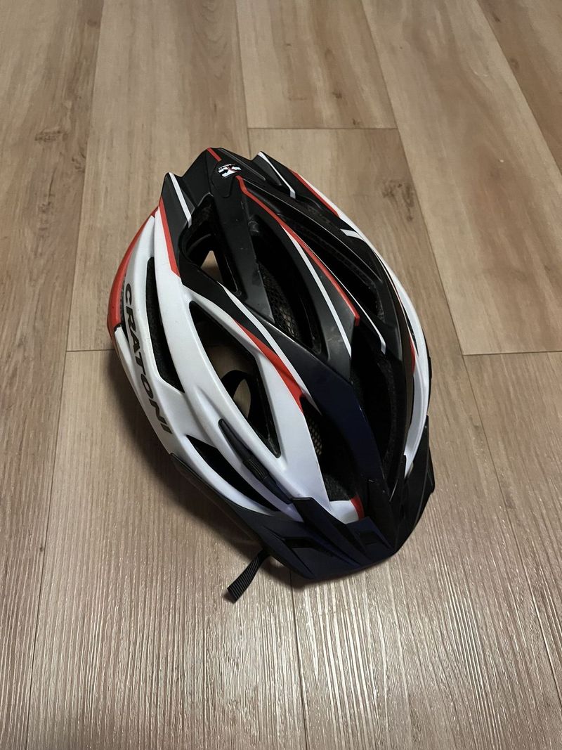 Helma CRATONI Pacer black-red matt S/M (54-58 cm)