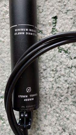 Bontrager Line 170mm, 31,6mm, 450mm delka.