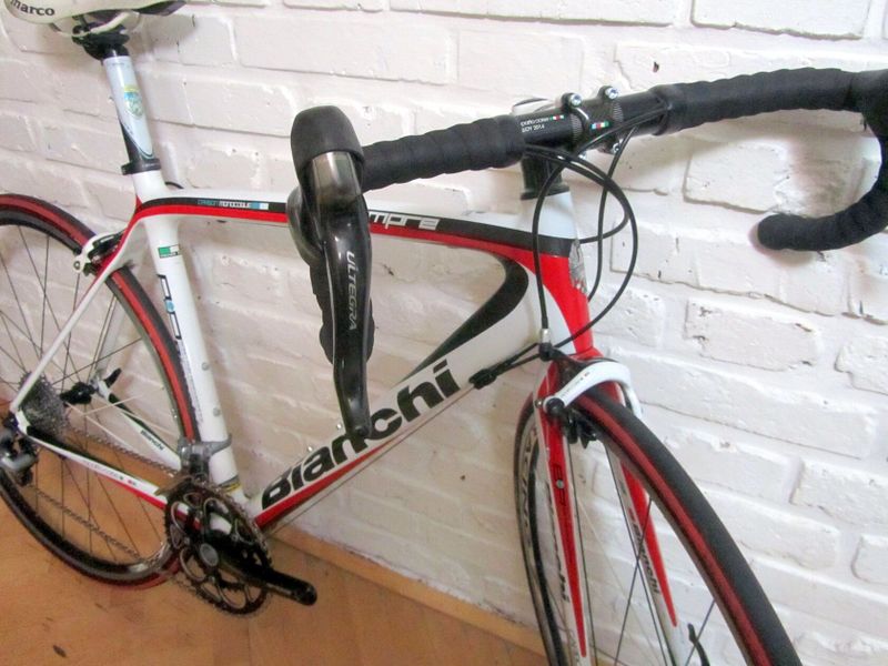 BIANCHI SEMPRE na Shimano ULTEGRA, 55 cm. Super stav