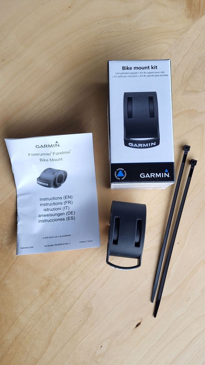 Garmin držák na kolo pro sportovní hodinky