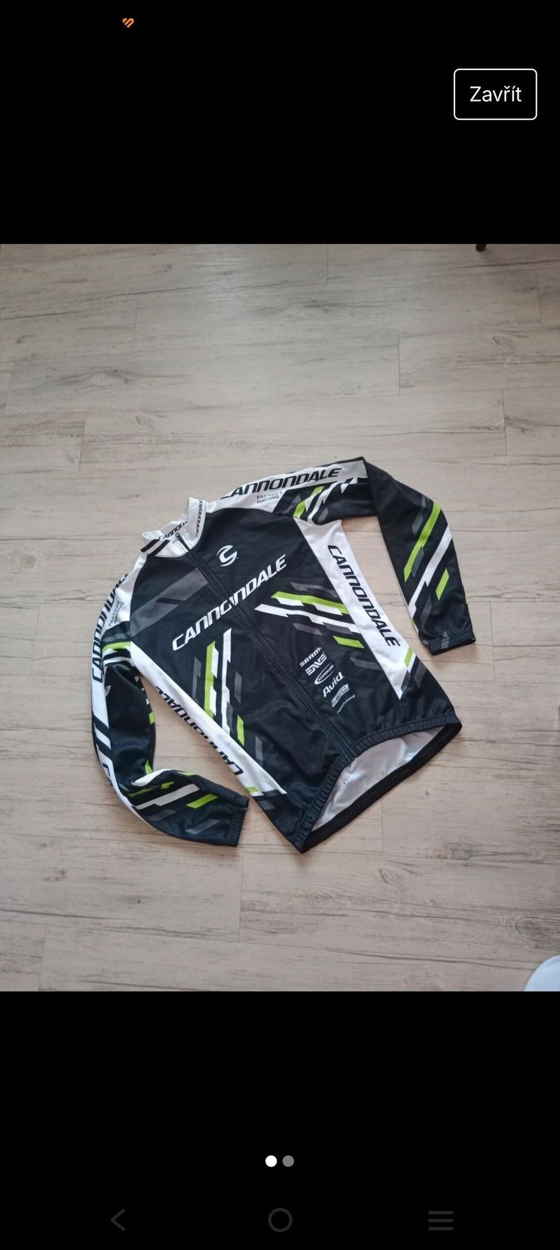 Zateplený dres cannondale cfr originál 