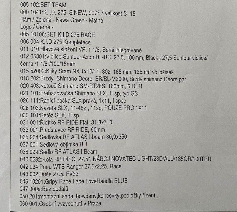 Juniorské kolo rb, kola 27,5