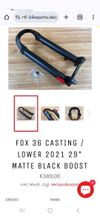 Nové FOX 36 Factory Grip2 VVC Boost Lower Leg 29" 2024