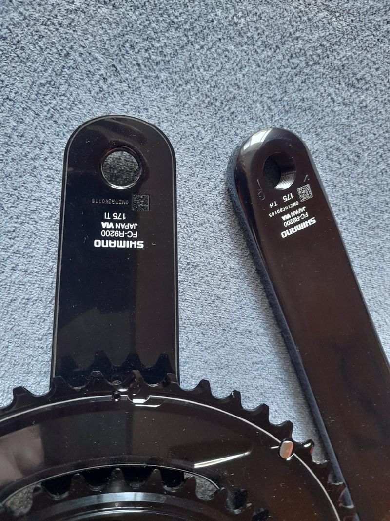 Nové nejeté kliky Shimano Dura Ace 175 - 52/36