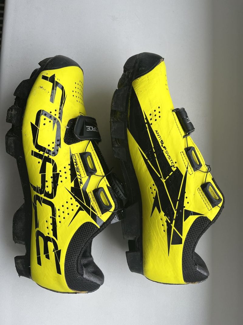 Tretry FORCE MTB CRYSTAL, Fluo