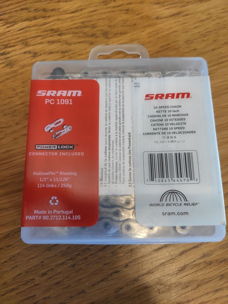 Řetěz MTB - SRAM PC-1091 - 10-rychlostní 