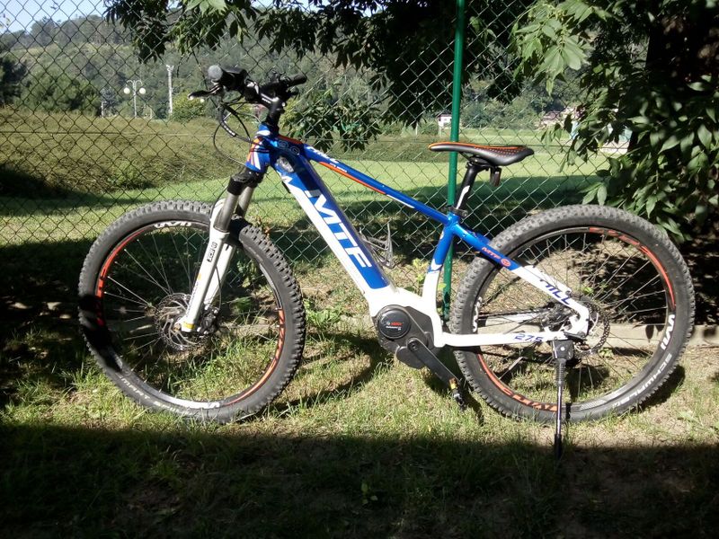 Prodám horské kolo MTF pánské, optimální výška cyklisty 184cm.