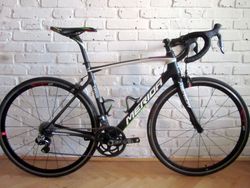 MERIDA RIDE TEAM - E na DURA ACE Di2, vel S/M. Super stav. PC 220.000 Kč