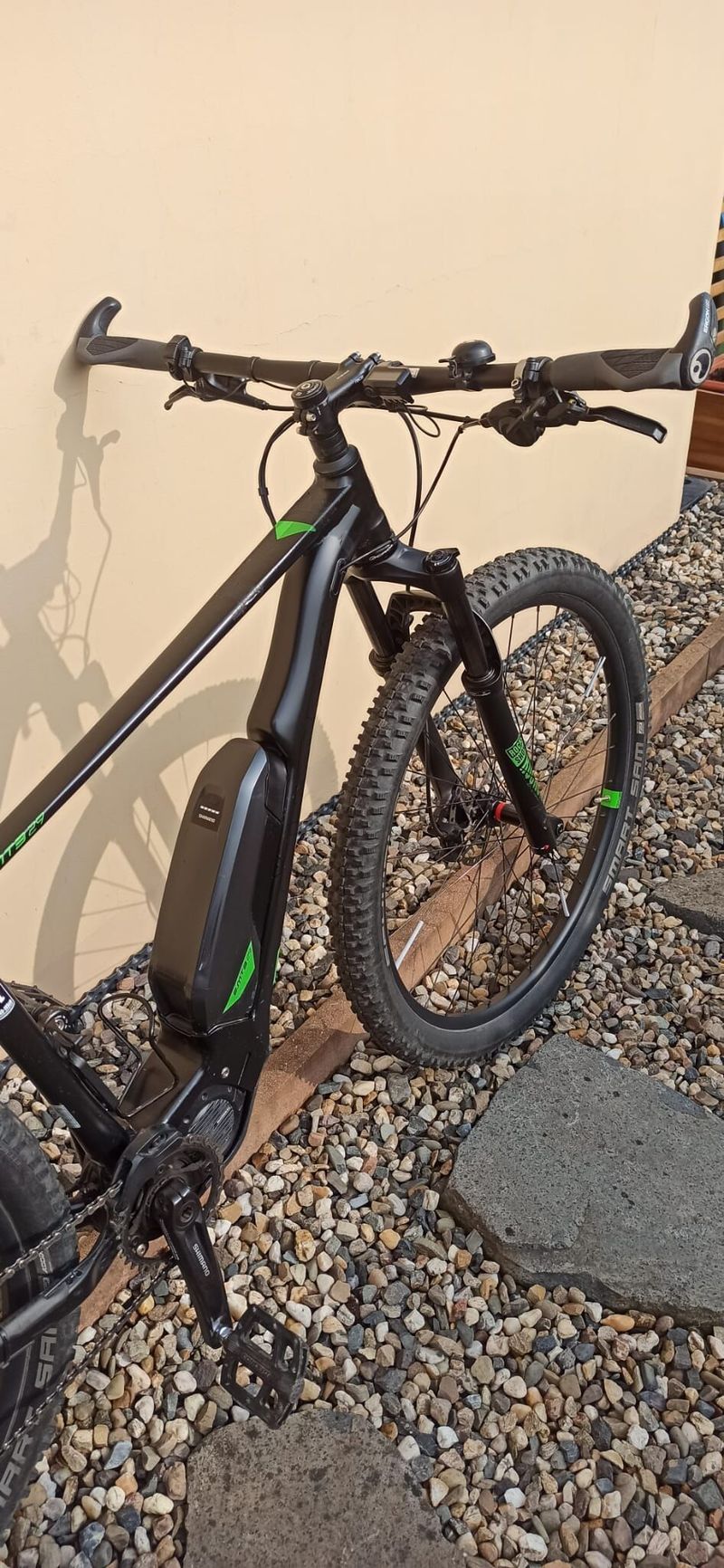 Horské elektrokolo ŠKODA EMTB 29, r.v. 2019, černá barva, odnímatelná baterie 504Wh