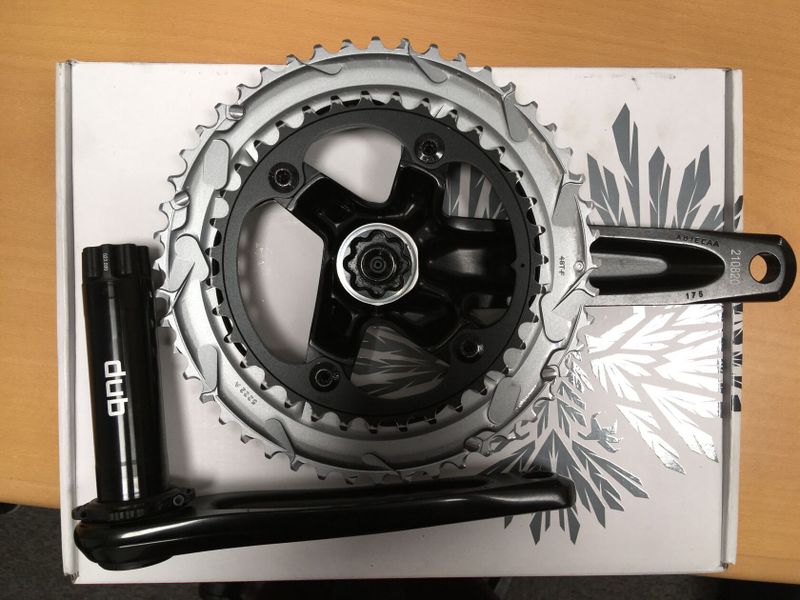 SRAM Rival D1 DUB kliky s wattmetrem