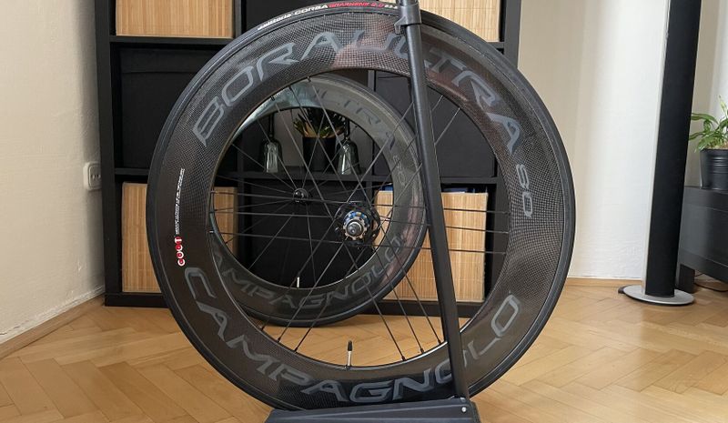 Campagnolo Bora Ultra Dark 80 / ořech Campa 11s