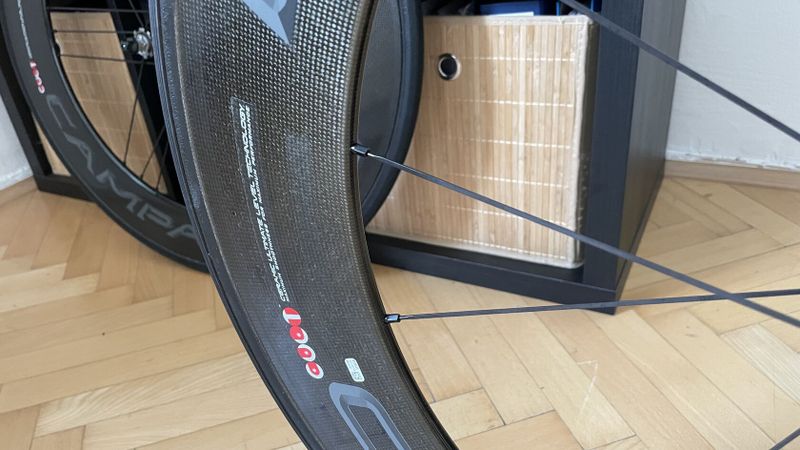 Campagnolo Bora Ultra Dark 80 / ořech Campa 11s