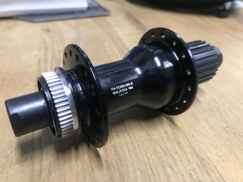 Zadní náboj Shimano FH-TC500-MS-B boost microspline