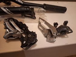 Prodám použité komponenty Shimano/Sram/RaceFace