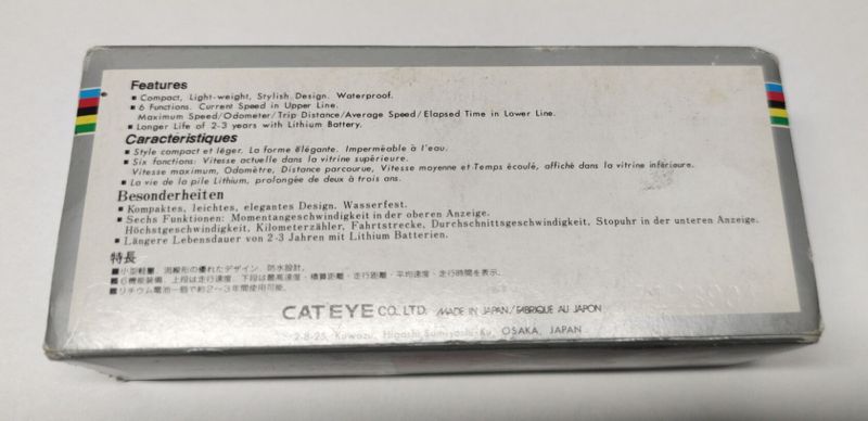 Cyklocomputer CATEYE VECTRA CC-7000