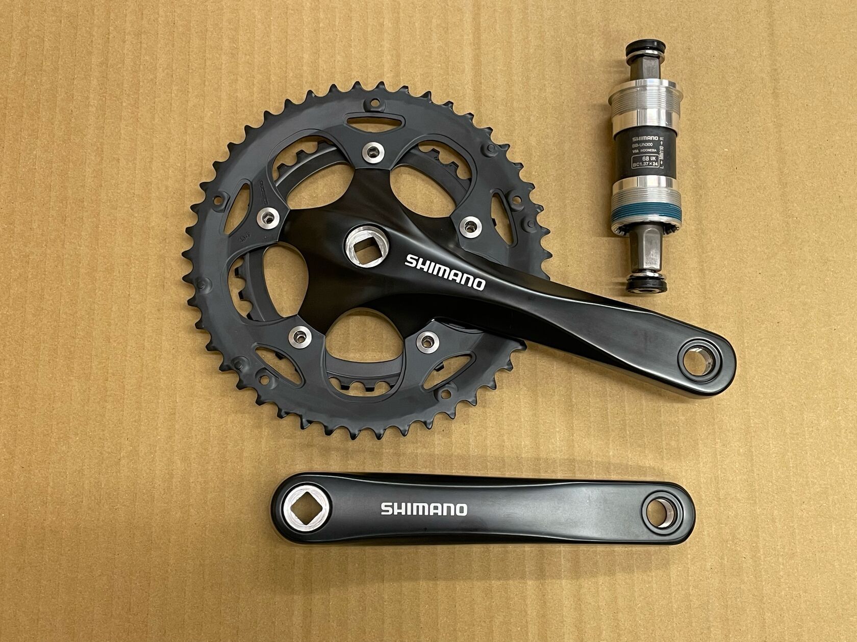 NOVÉ silniční kliky Shimano Claris FC-RS200 silnice 46-34T 170 mm + střed čtyřhran