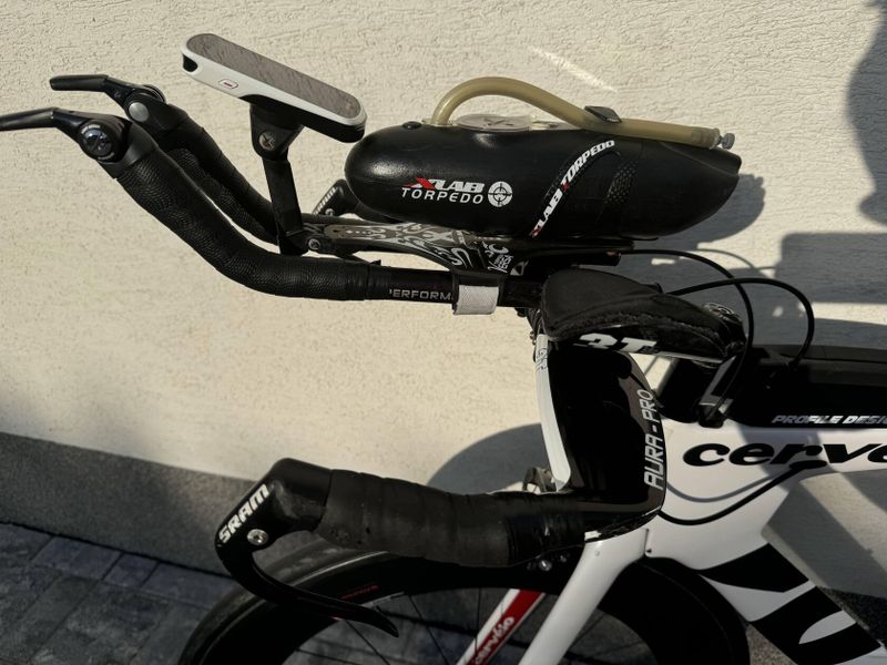 Cervelo P3 + wattmetr + Garmin edge 1030 + Garmin radar RTL 515 