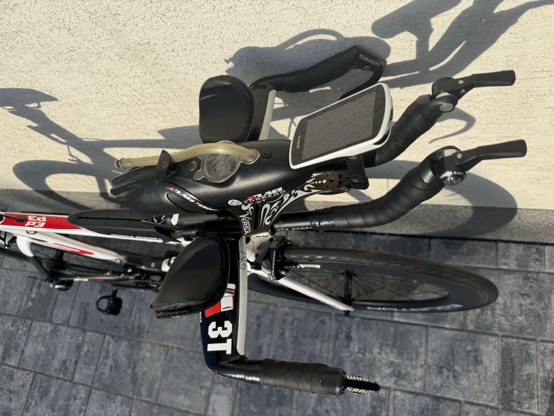 Cervelo P3 + wattmetr + Garmin edge 1030 + Garmin radar RTL 515 