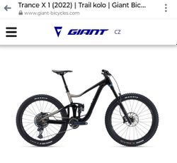 nový rám kolo Giant trance X1 27,5 vel. S