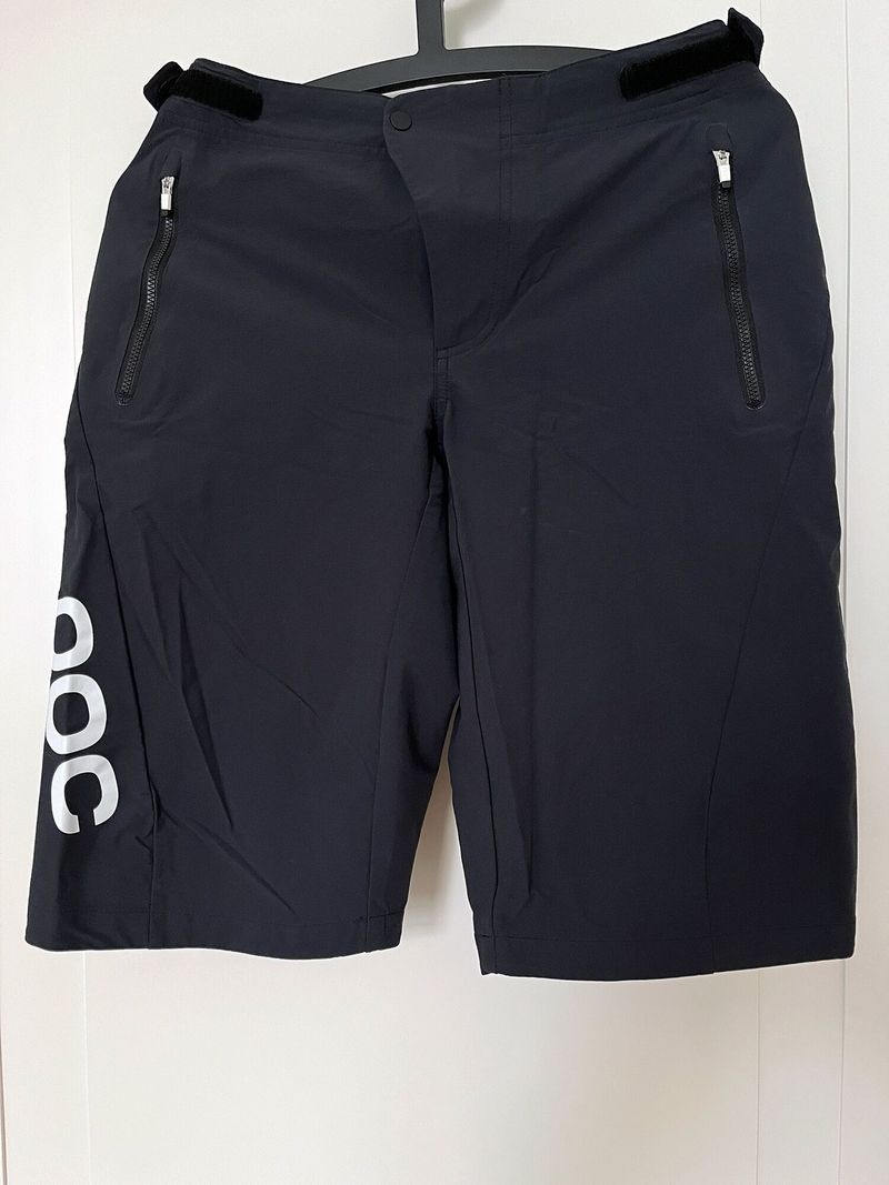 Kraťasy POC Essential Enduro Shorts Uranium black, vel. Small