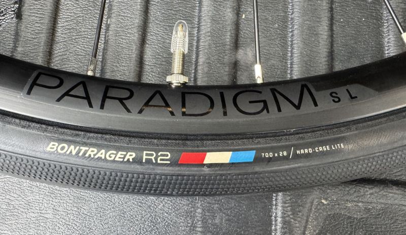  Bontrager Paradigm comp TLR - nova kola sundana z kola