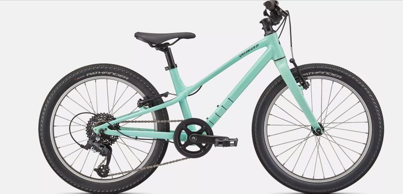 Dětské kolo SPECIALIZED Jett 20 Gloss Oasis/Forest Green 2023