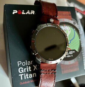 Polar Grit X2 Pro Titan Saphire