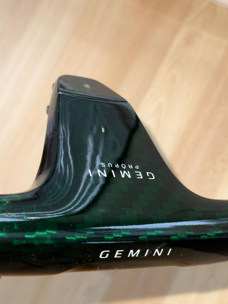 karbonové kombo GEMINI Pröpus 12K ZELENÉ Carbon