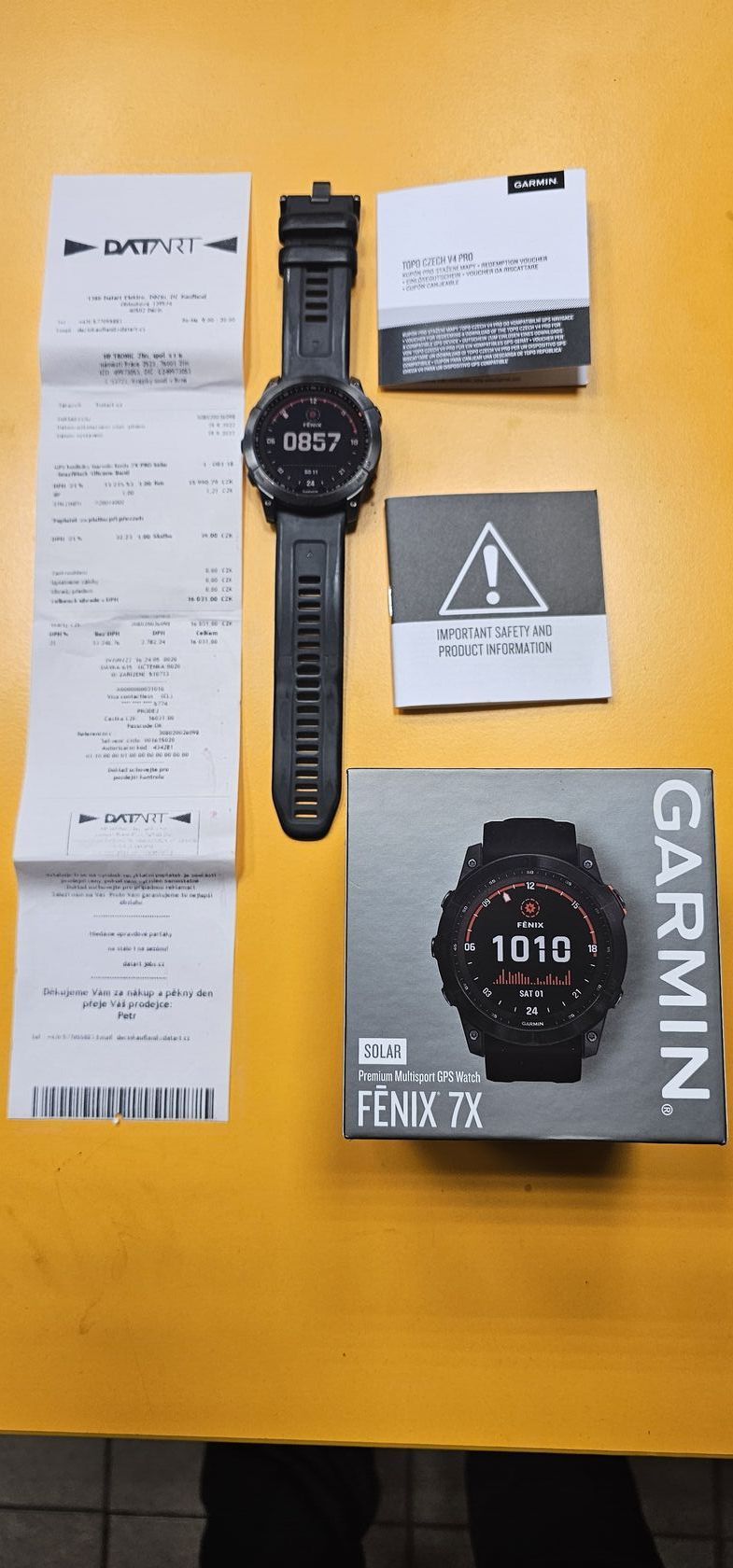 Garmin Fénix 7X Solar 51mm