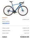 Canyon Endurace 7; Barva: True Blue; Velikost rámu: M