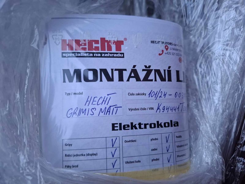 Nové elektrokolo Hecht Grimis