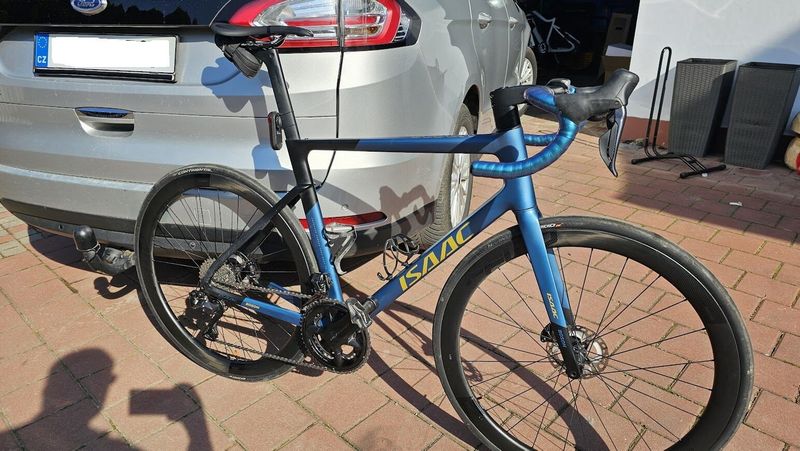 Isaac Boson Satin Blue/Gold Ultegra Di2 L