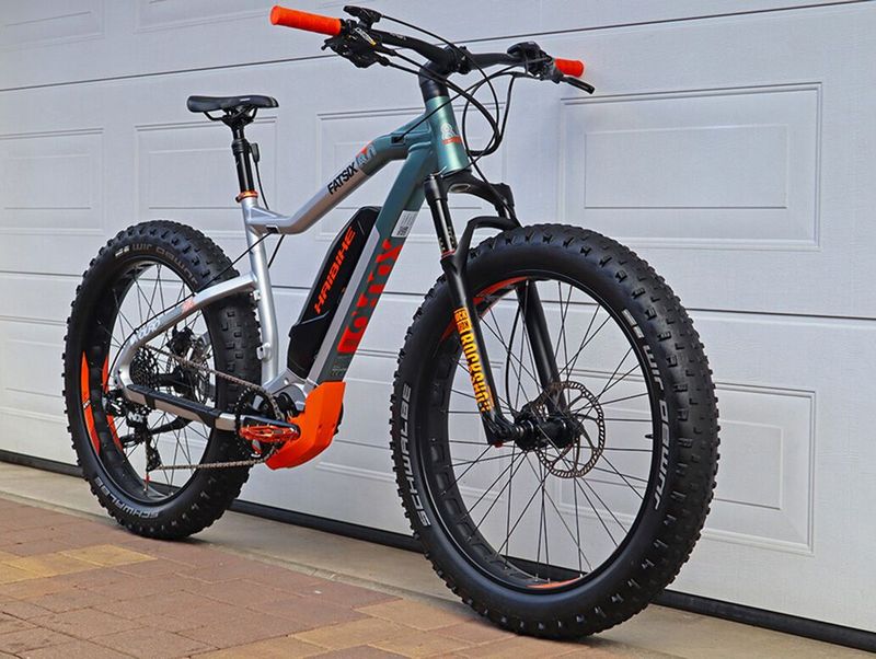 ELEKTROKOLO HAIBIKE FATSIX 8.0 – FATBIKE – TOP!!