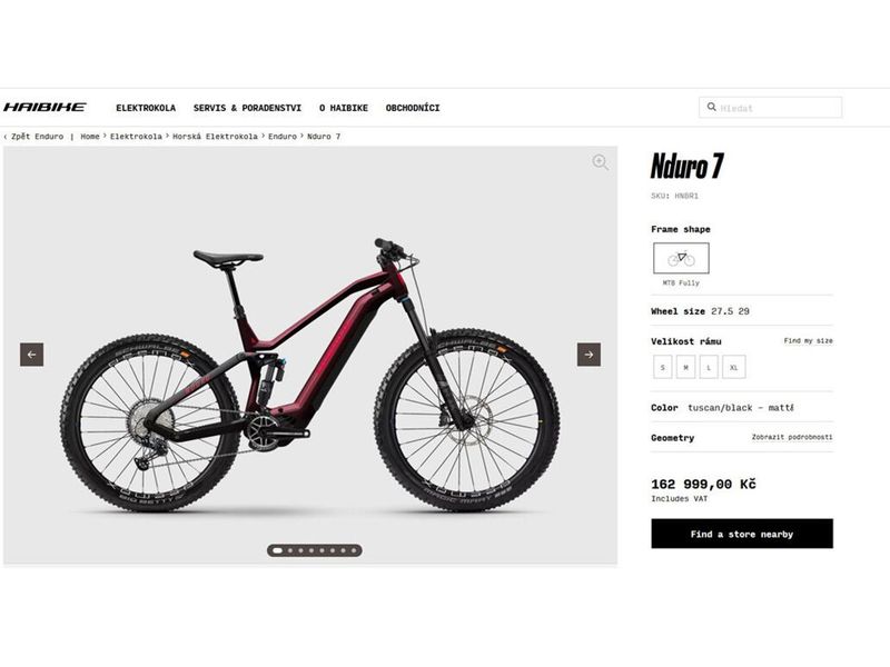 ELEKTROKOLO HAIBIKE NDURO 7 – NOVÉ – 720Wh – PW-X3!