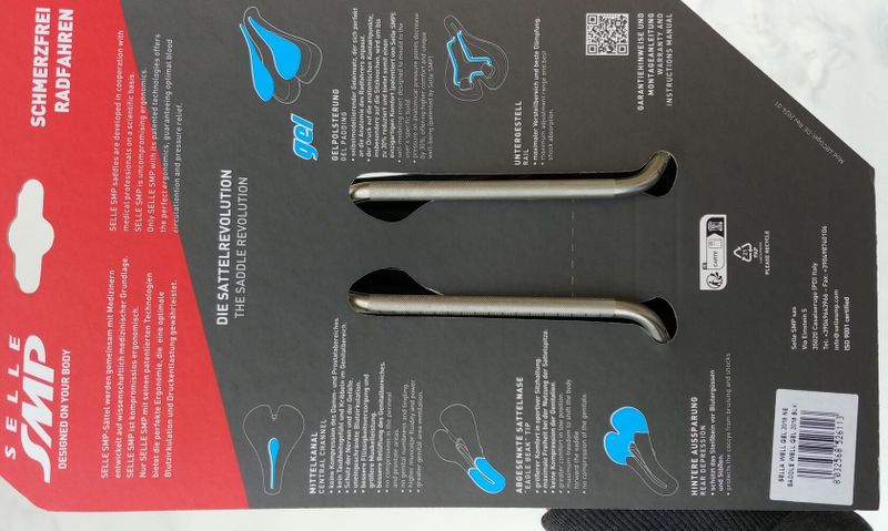 Sedlo Selle SMP - Well Gel 144mm