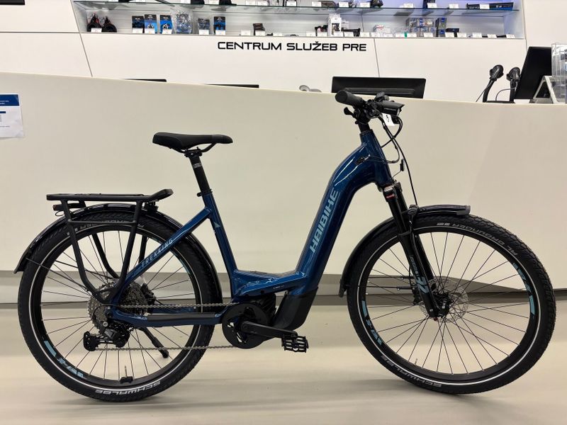 Haibike Trekking 8 kola 27,5" vel. S gloss roy blue met silver