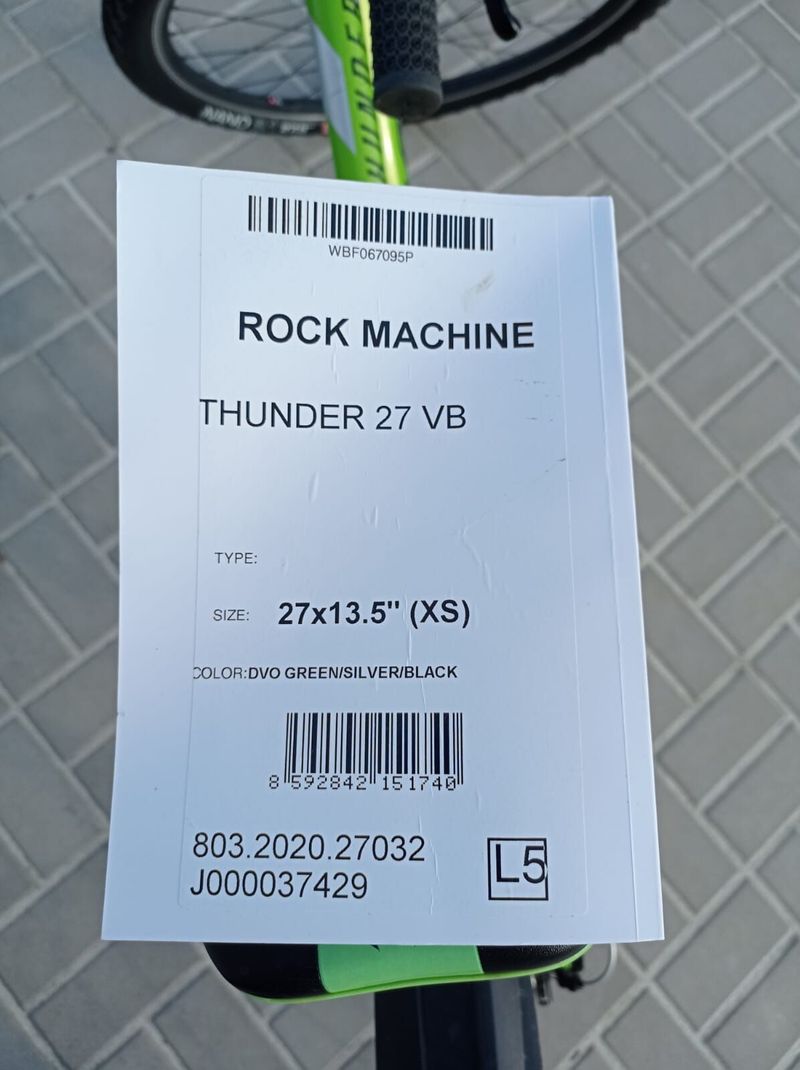 Rock Machine Thunder