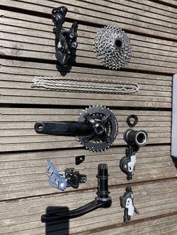 Kompletní sada 2x10 Shimano / Sram