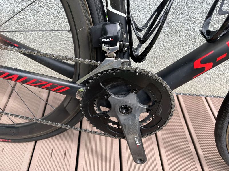 S-Works Tarmac SL5 velikost 54, Sram Red eTap Použité