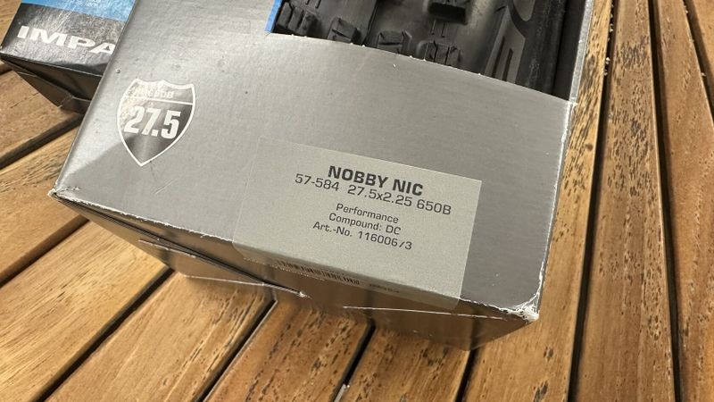 Schwalbe Nobby Nic 27,5 evo + duše