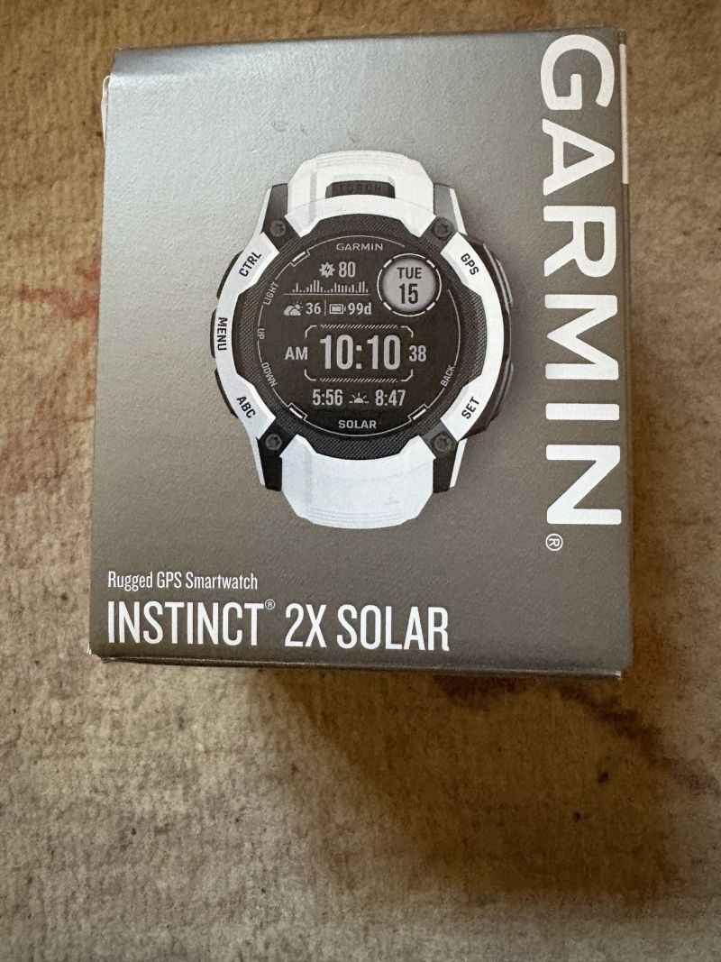 Garmin instinct 2X Solar