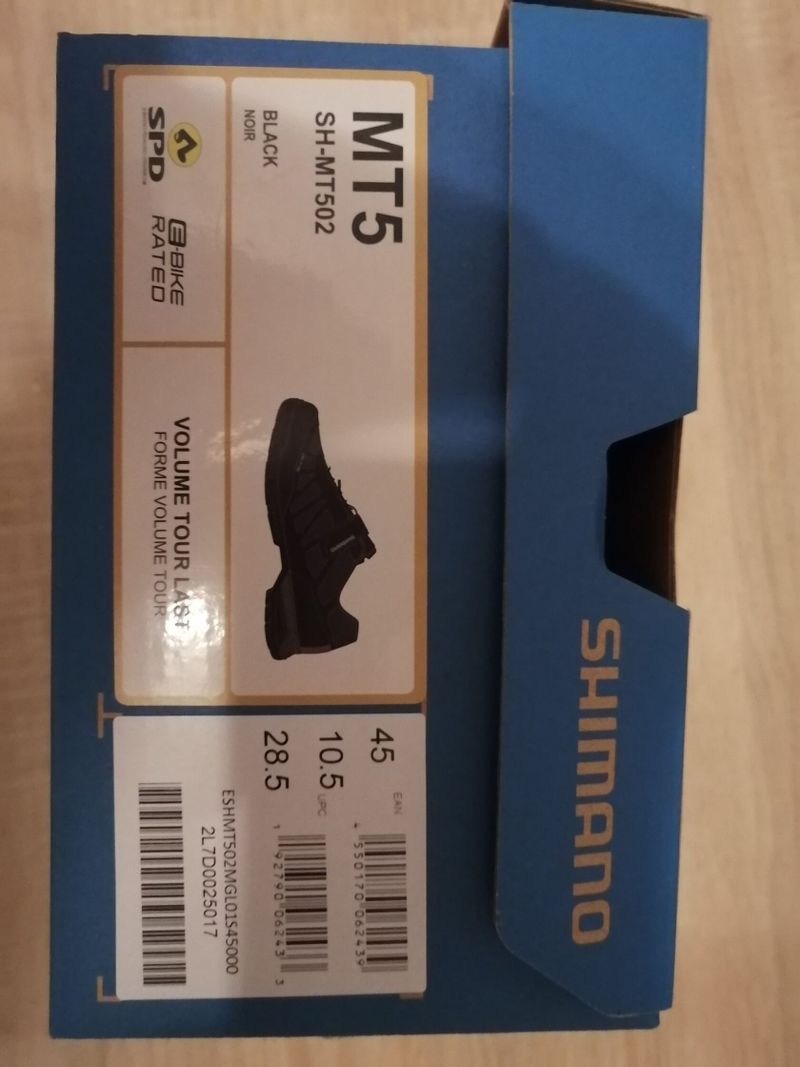 Tretry Shimano SH - MT502 vel.45