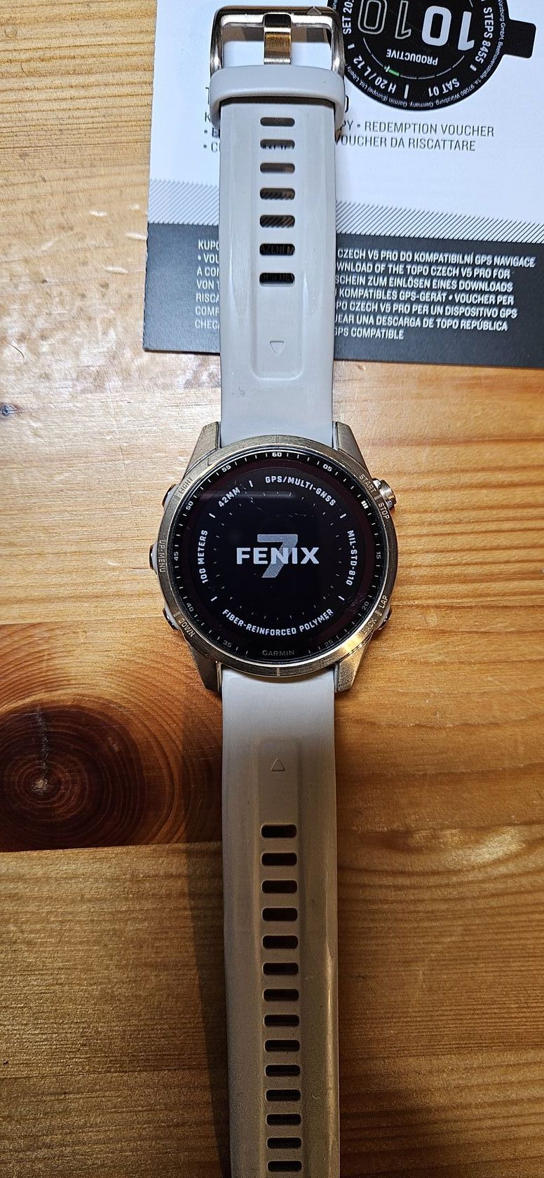 Garmin Fenix 7S Saphire Solar