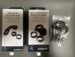 Nové držáky na Garmin Edge a Garmin Varia