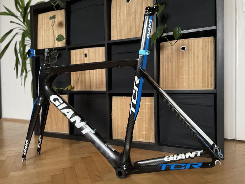 Giant TCR Advanced carbon / rámová sada vel.58